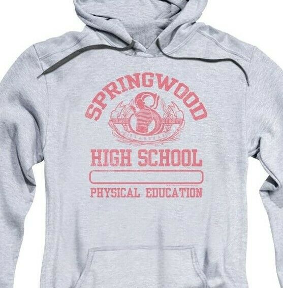 Springwood High School Mascot Vintage Distressed Horror College