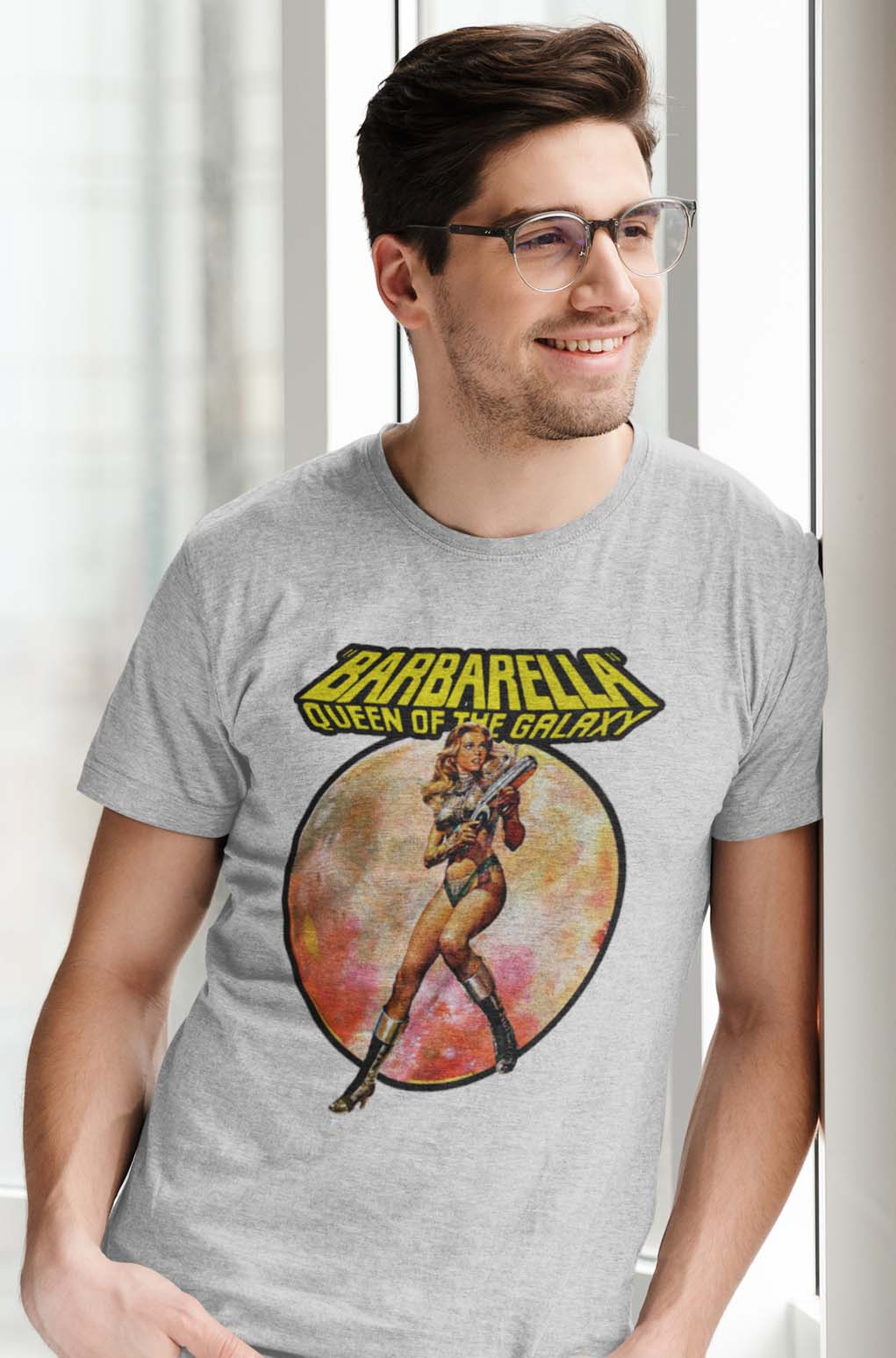 Barbarella T-Shirt - Retro Sci-Fi Movie Tee Vintage Science Fiction Graphic Tee