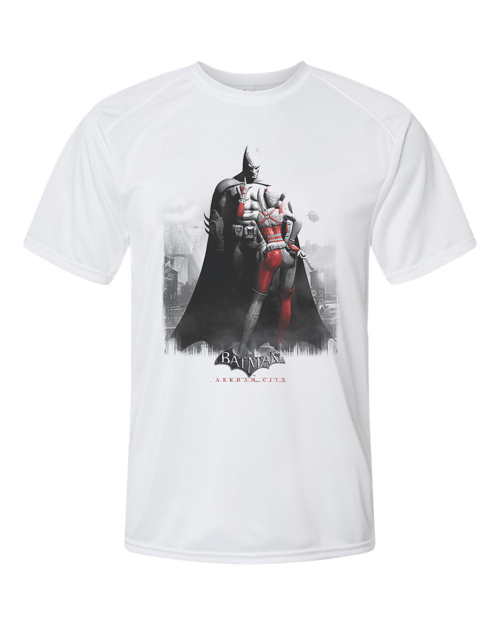 Batman Harley Quinn Retro DC Comics Dr-Fit Moisture Wicking Graphic Tee BM2009