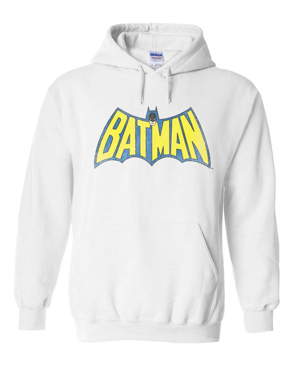 Batman Logo Hoodie Retro DC Comics Bat Man logo Hoodie vintage distressed DCO209