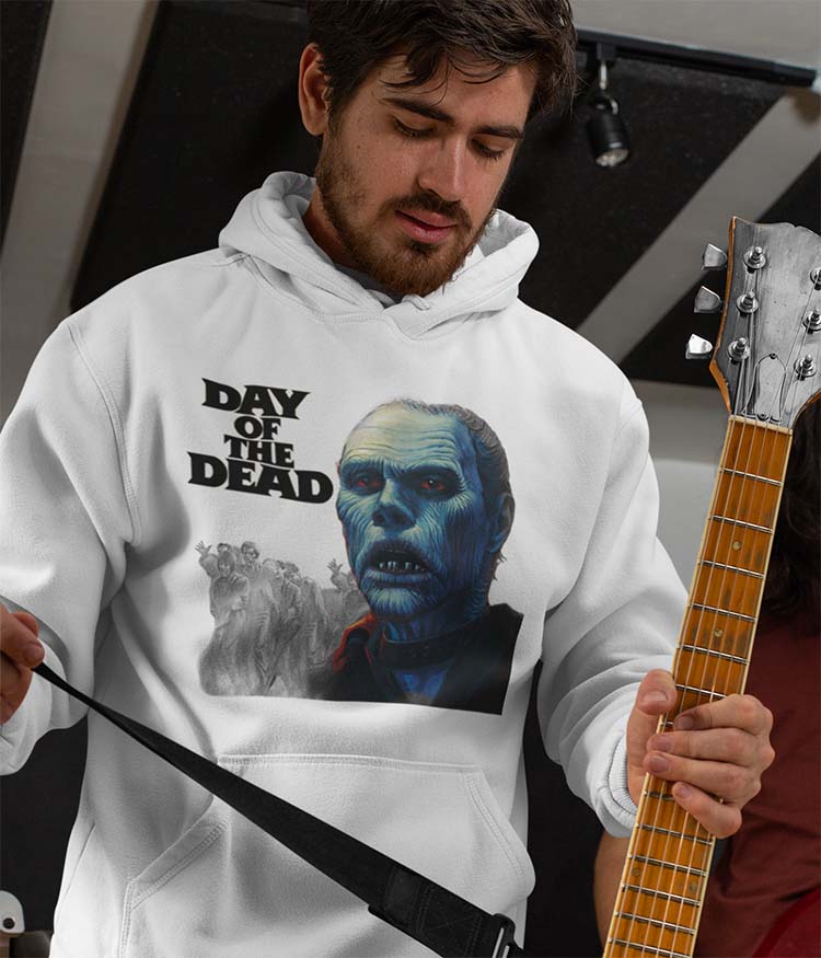 Day of the Dead Horror Movie Hoodie - Stylish Unisex Graphic Hooded Sweatshirt