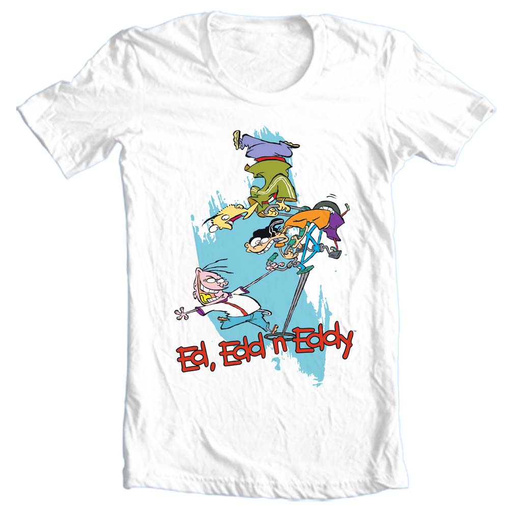 Ed, Edd, and Eddy T-Shirt Classic Cartoon Retro Animated Series Graphic Tee CN503