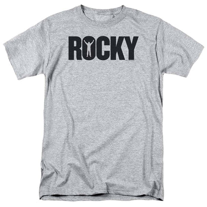 Rocky Classic retro movie T-shirt 70's 80's movie gray graphic cotton tee MGM109