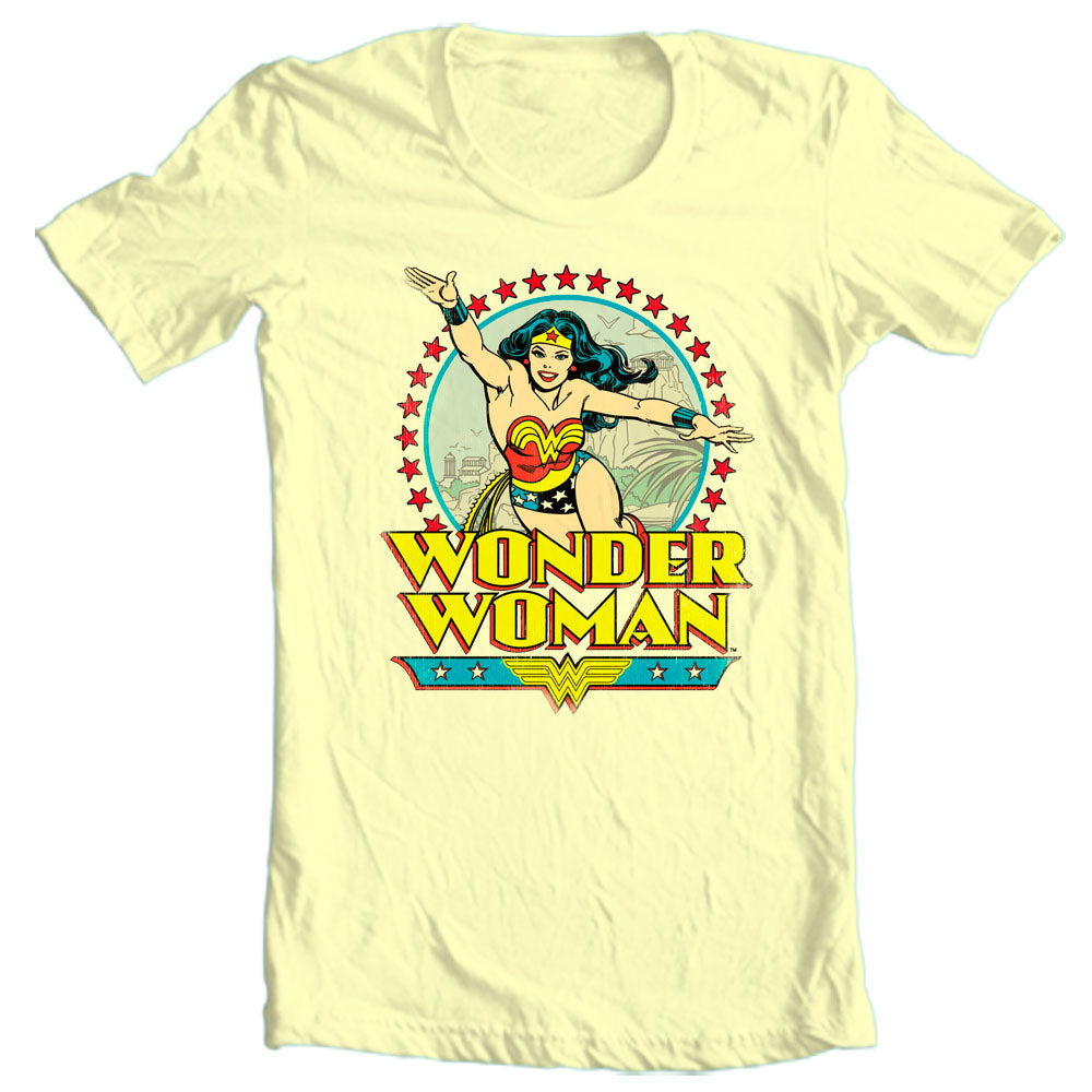 Wonder Woman T-shirt men's regular fit Supergirl Batgirl Graphic Tee DCO165