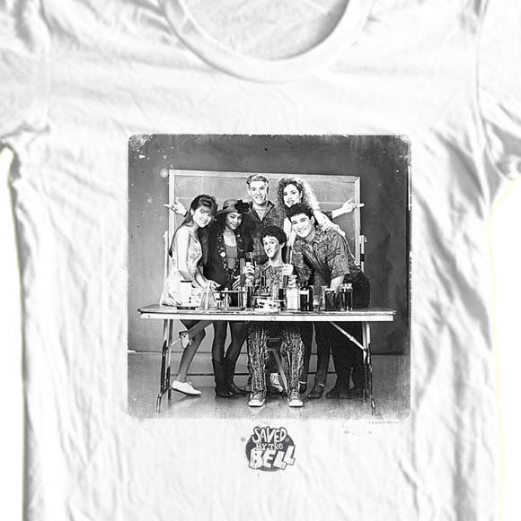 Saved by the Bell t-shirt 1980’s teen television show nostalgic TV  NBC794