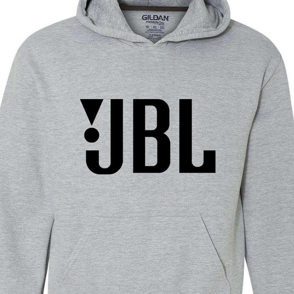 JBL Hoodie car stereo speaker sound system hi quality audio products graphic tee