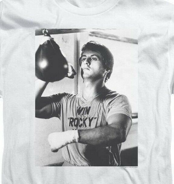 Rocky II Win Rocky Balboa Sylvester Stallone Long Sleeve Graphic Tshirt MGM225