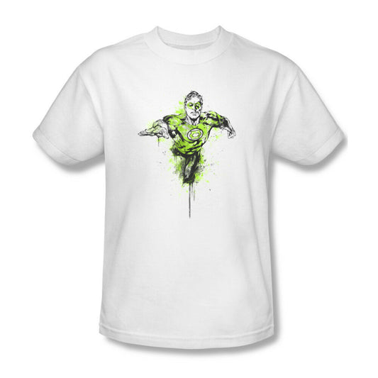 Green Lantern T-shirt Color Splash DC comics book superhero cotton tee GL312