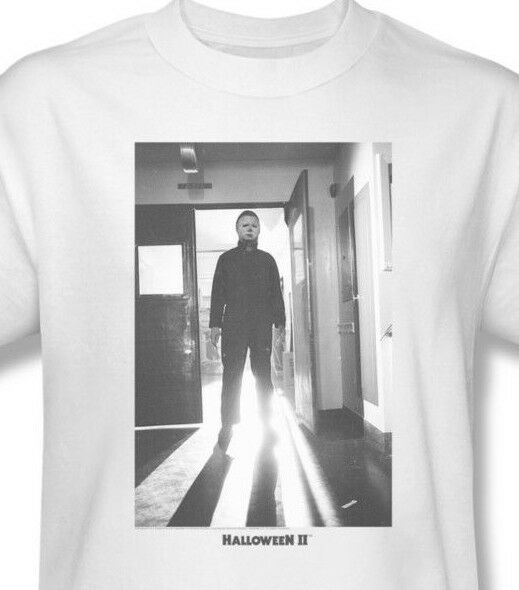 Halloween II Michael Myers T-shirt Retro Horror Movie Unisex Cotton Graphic Tee UNI564