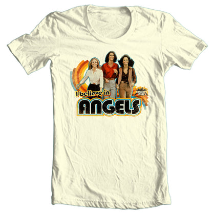 Charlie's Angels T-shirt 1970's disco retro style 100% cotton graphic tee