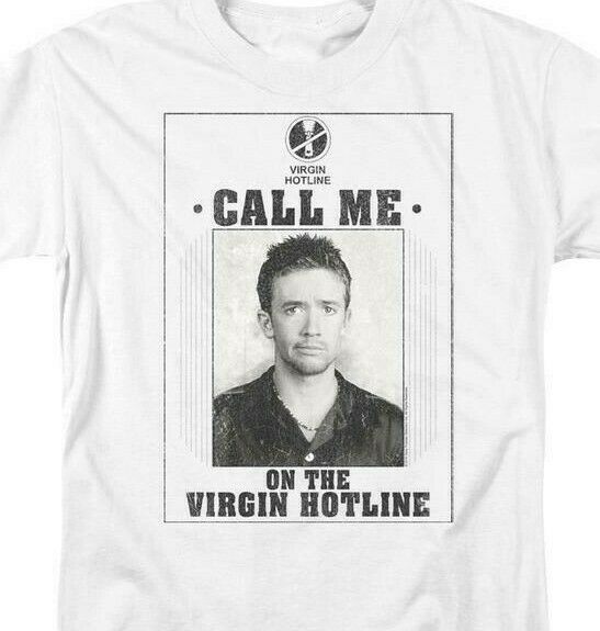 Bud Bundy Virgin Hotline T-Shirt - Married with Children TV Show Tee SONYT178