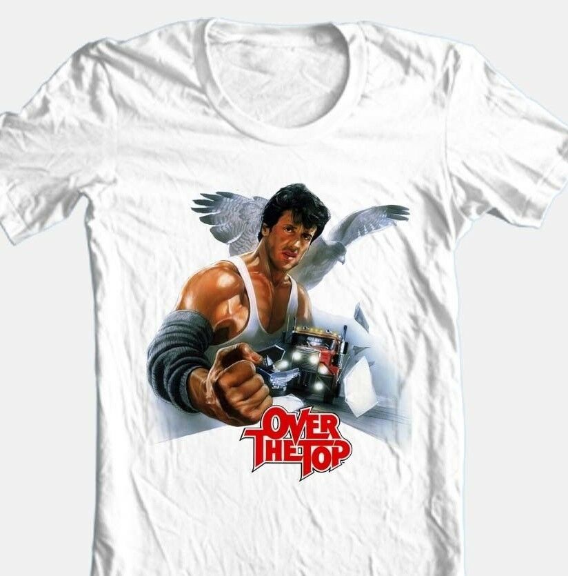 Over The Top T-shirt retro 80s classic movie cotton graphic tee Free Shipping