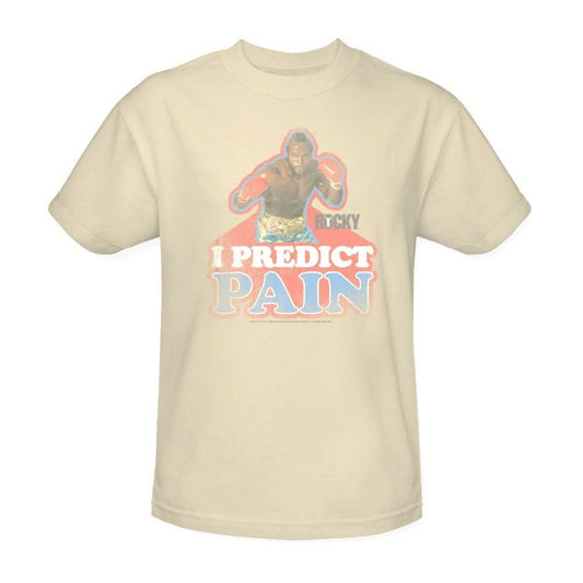 Mr. T T-shirt I Predict Pain Clubber Lang Retro Rocky 80s movie tee MGM114