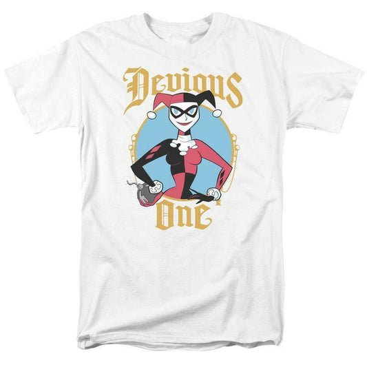 DC Comics Harley Quinn T-shirt gray cotton graphic tee shirt BM2886