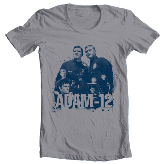 Vintage Design Adam-12 TV Show T-Shirt - Retro Classic Police Officer Patrol Tee NBC502