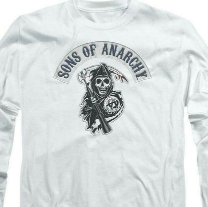 Sons of Anarchy Crime TV series long sleeve graphic t-shirt Reaper for sale online store