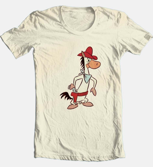 Quick Draw McGraw T-shirt retro Free Shipping Saturday morning cartoons 80's tee