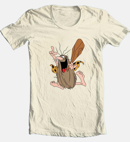 Captain Caveman T-shirt Fee Shipping Saturday morning cartoons 1980s cotton tee