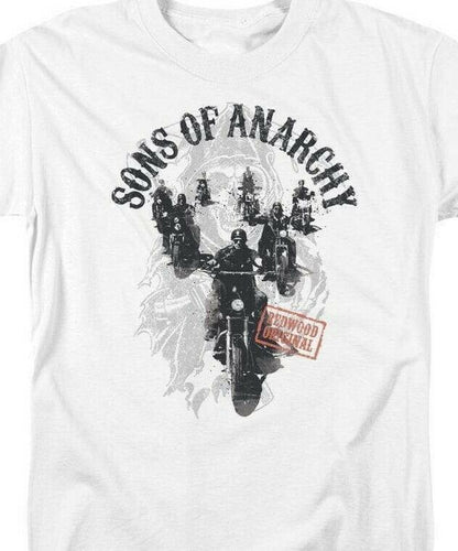 Sons of Anarchy Redwood Original TV series adult graphic t-shirt 