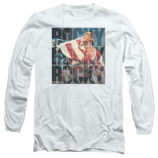 Rocky IV Retro 80s Balboa Drago Russia Boxing long sleeve graphic tee MGM238