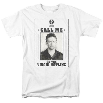 Bud Bundy Virgin Hotline T-Shirt - Married with Children TV Show Tee SONYT178