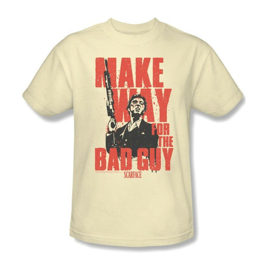 Scarface T-shirt Make Way mens regular cotton graphic beige tee