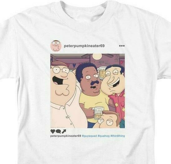 Family Guy T-shirt #guysquad American animated tv series graphic tee TCF519