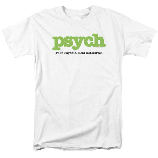 Psych t-shirt Fake Psychic Real Detective comedy TV series graphic tee NBC589