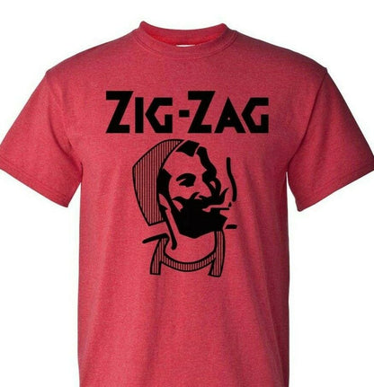 Zig Zag 80s 70s rolling papers pot weed t-shirt for sale