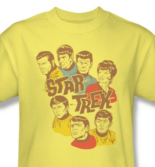 Star Trek animated series T-shirt vintage retro original cast throwback design tshirts for sale