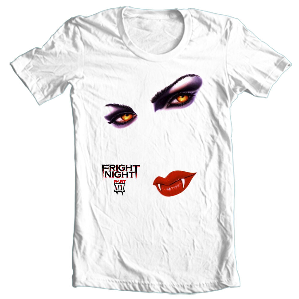 Fright Night II T-shirt retro horror movie 100% cotton gore film free shipping