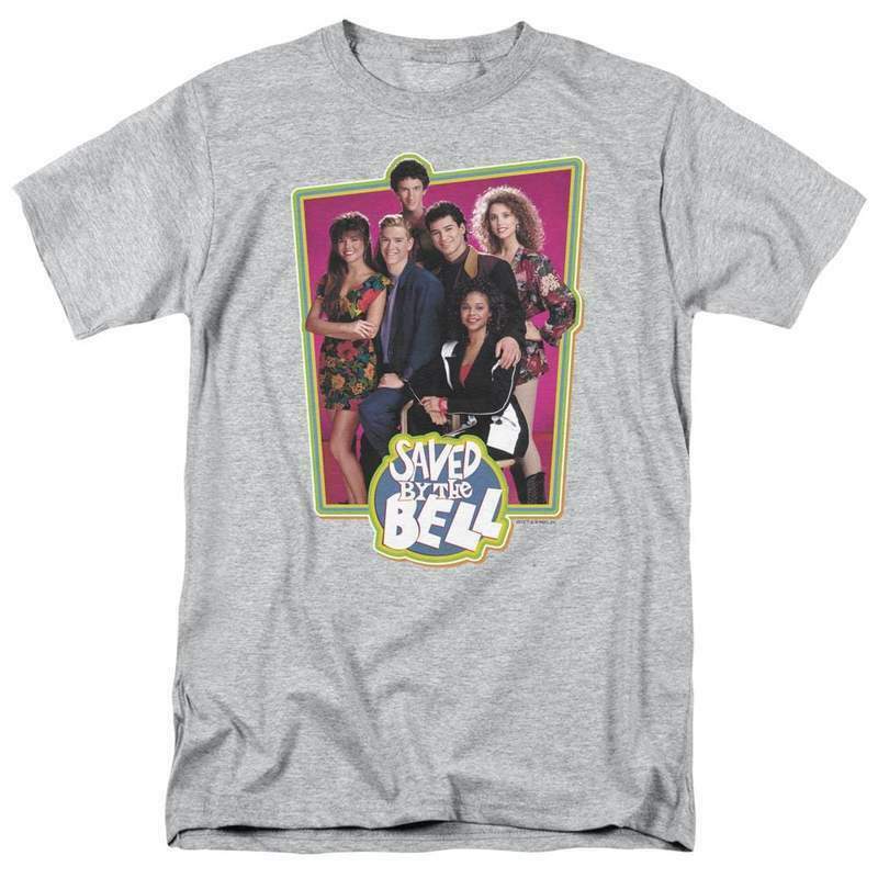 Saved by the Bell Bayside Tigers retro 80s 90s teen sitcom graphic tee NBC319