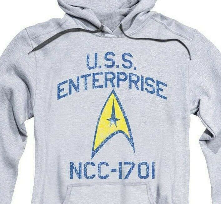 Star Trek Space U.S.S Enterprise NCC-1701 Retro Sci-Fi graphic hoodie CBS1509