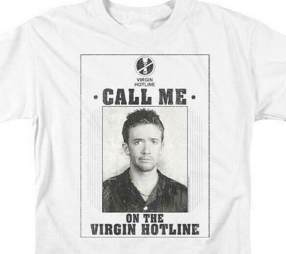 Bud Bundy Virgin Hotline T-Shirt - Married with Children TV Show Tee SONYT178