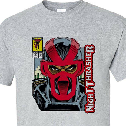 Night Thrasher T Shirt Marvel Comics New Warriors 1990s comic books graphic tee