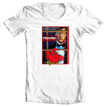 Night of the Creeps T-shirt retro 1980's Zombie slasher horror movie cotton tee