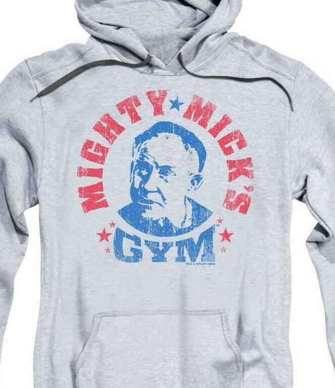 Rocky Mighty Micks Gym Graphic Hoodie Retro 70s 80s Movie Balboa Boxing MGM113