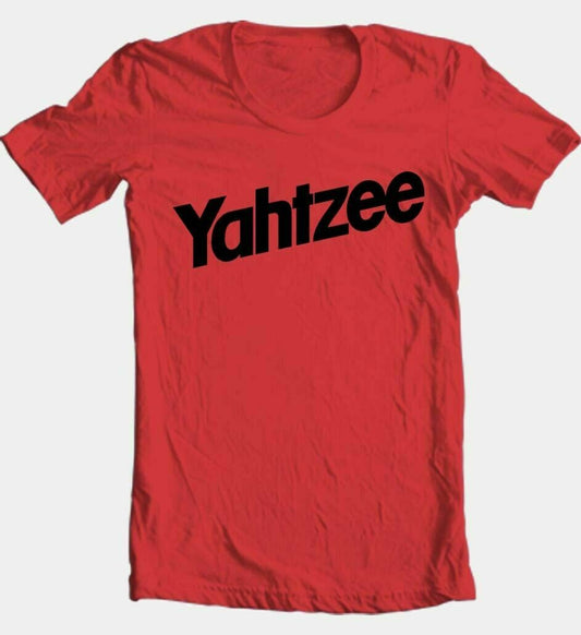 Yahtzee t-shirt for sale online retro vintage board game family game