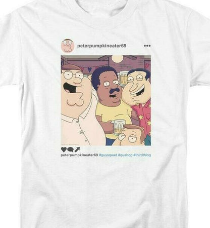 Family Guy T-shirt #guysquad American animated tv series graphic tee TCF519