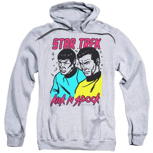 Star Trek Retro Iconic TV series Kirk and Spock animated graphic hoodie CBS1737