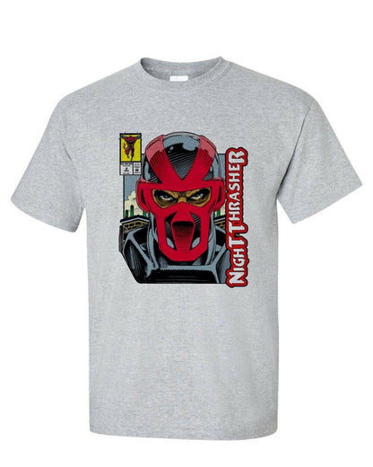 Night Thrasher T Shirt Marvel Comics New Warriors 1990s comic books graphic tee