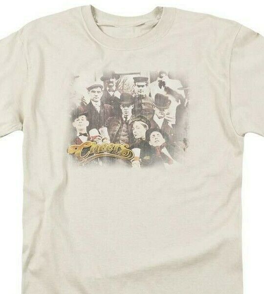 Cheers Old Photo T shirt classic sitcom graphic tee retro 80's TV Boston CBS587