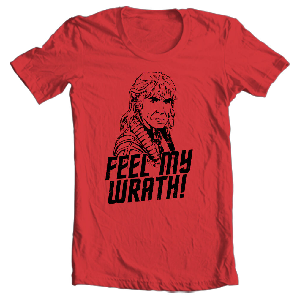 Star Trek Wrath of Kahn T-shirt original crew cotton Kirk Spock tee CBS1172.