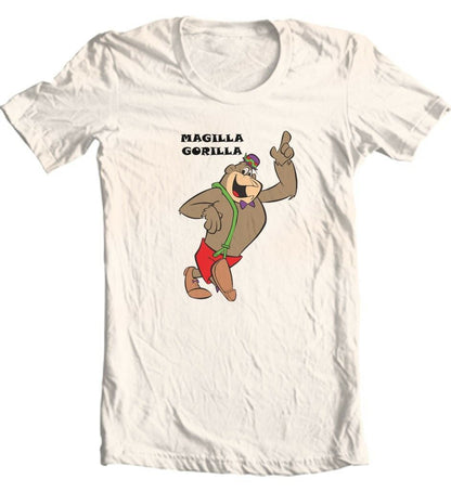 Magilla Gorilla T-shirt retro 80s Saturday morning cartoon cotton graphic tee