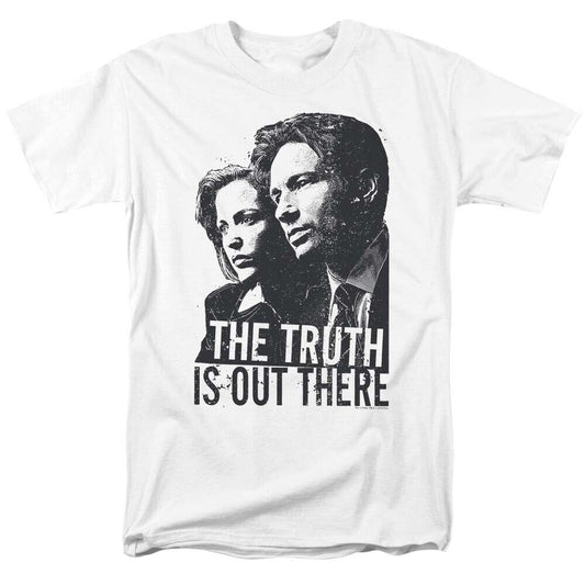 X Files T-shirt Truth Out There regular fit crew neck white cotton graphic tee