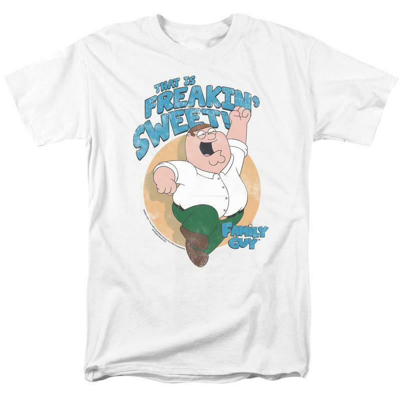 Family Guy t-shirt Freakin Sweet Peter Griffin tv sitcom graphic tee TCF208