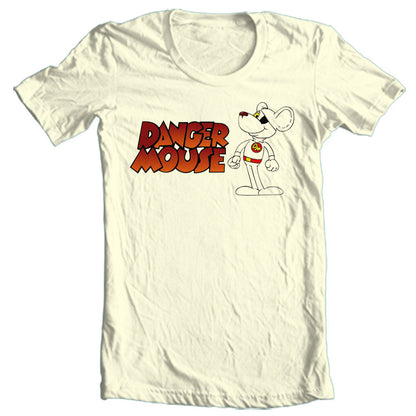 Danger Mouse t-shirt cartoon retro 1980's vintage style cotton tee