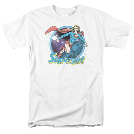 Supergirl t-shirt DC Comics fictional superheroine Superman graphic tee SM2511