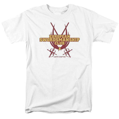 Star Trek T-shirt European Swordsmanship Club Earth Chpt graphic tee for sale