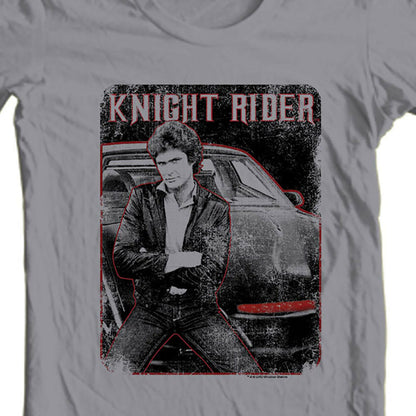 Knight Rider  KITT Graphic Tee David Hasselhoff retro 1980s TV t-shirt NBC669